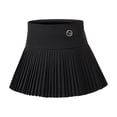thumbnail image 5 of Bmisegm Girls Skort High Waist Pleated Skort with Decorative Button Detail A Line Short Skort for Daily Casual Wear Back to School Clothes 6-7 Years, 5 of 9