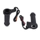 thumbnail image 5 of 2 uds. Puños calefactables eléctricos de 12V temperatura ajustable calentador de manos de invierno para manillar de 7/8 pulgadas negro, 5 of 5