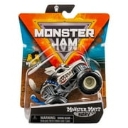 Monster Jam Monster Mutt Husky with Wheelie Bar 1:64 Scale Truck, Ruff Crowd Series 19