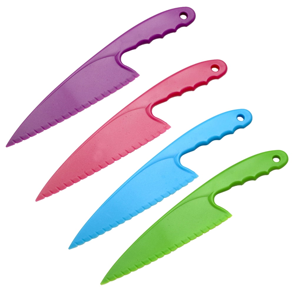 Cake Knifes, Plastic Cake Bread Pizza Cutter Kitchen Baking Pastry Tool