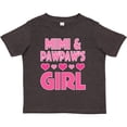 thumbnail image 3 of Inktastic Mimi and Pawpaw Girl Granddaughter Valentine Girls Toddler T-Shirt, 3 of 5