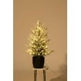thumbnail image 2 of IDEALHOUSE 3 Ft Holiday Tree - Pre-strung Design | Space-Smart for Apartments & Offices | Realistic Branches | Quick Setup, 2 of 5
