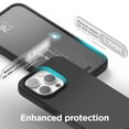 thumbnail image 5 of Dteck Magnetic Case for iPhone 12, iPhone 12 Pro Case Compatible with MagSafe, Ultra Slim Liquid Silicone Case Shockproof Anti-Scratch Soft Microfiber Lining 6.1",Gray, 5 of 5