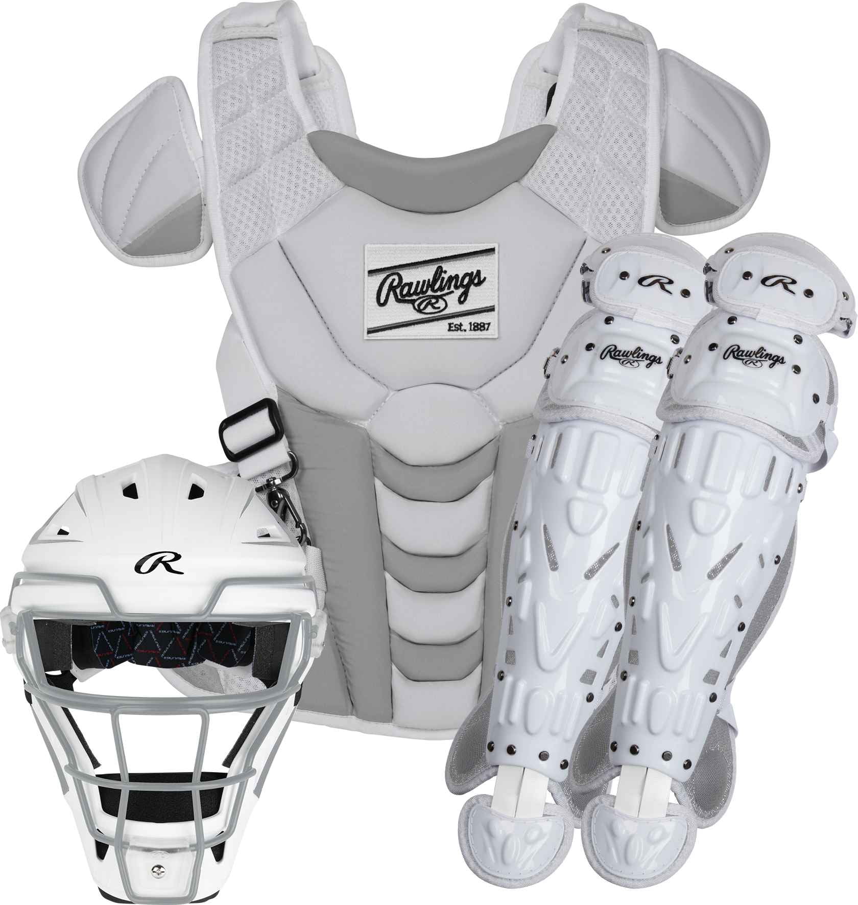 FORCE3 PRO GEAR Complete Game Youth Catcher's Set with Traditional