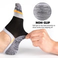 thumbnail image 5 of COOPLUS 10 Pairs Mens No Show Socks  Low Cut Comfort Cushion Casual Socks, 5 of 6