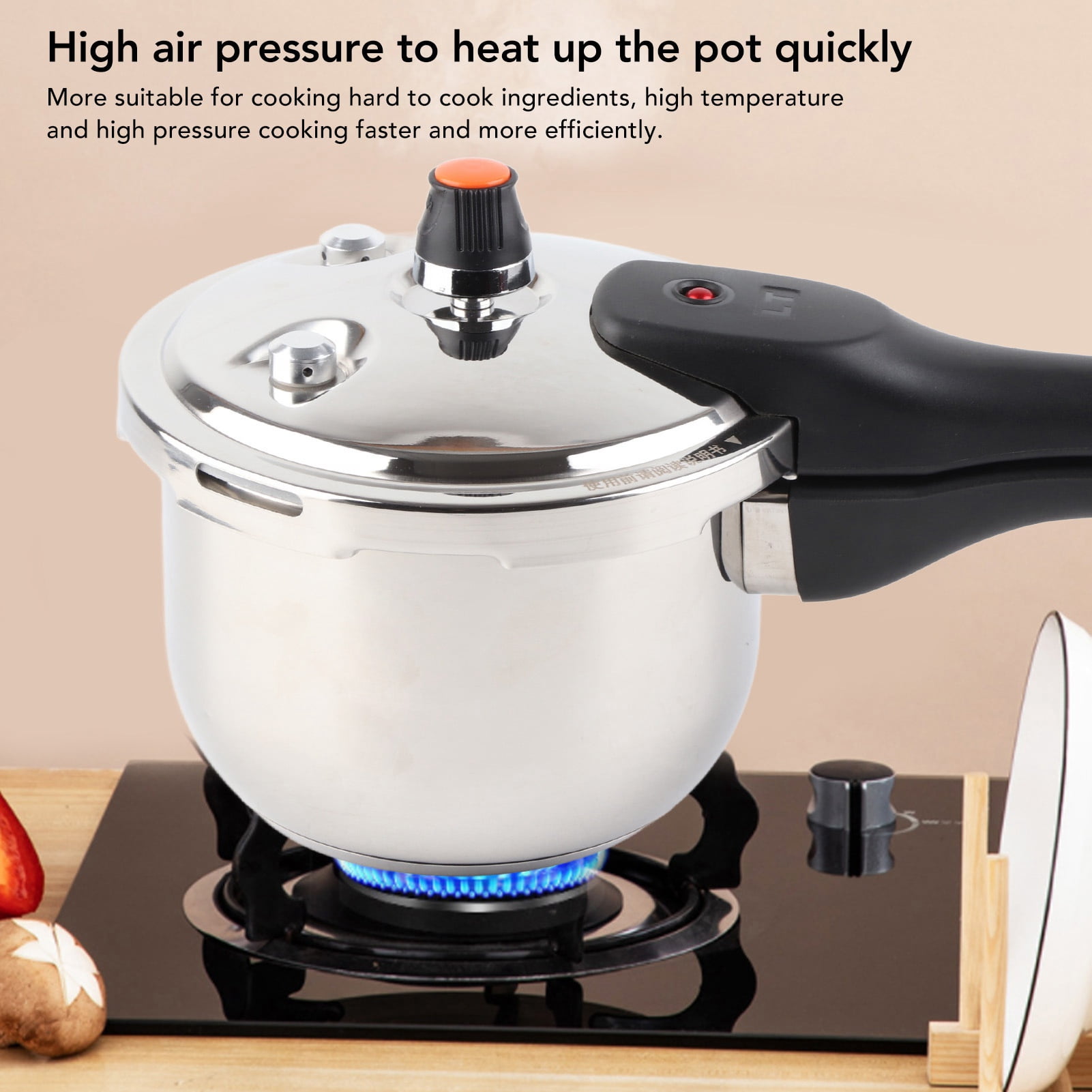Estink Stainless Steel Pressure Cooker Super Fast Pressure Cooker Family Small Mini Pressure Cookers With Spring Valve Devices Compatible With Gas I