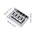 thumbnail image 3 of Keenso 4 String Guitar Bridge, Zinc Alloy Construction Not Easy To Damage Guitar Bridge, For Electric Guitar Bass, 3 of 8