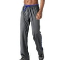 thumbnail image 3 of Men‘s Zipper Pockets Jogger Sweatpants Breathable Running Mesh Pants, 3 of 5