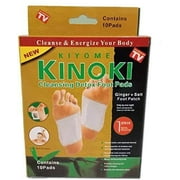 KINOKI 10PC PREMIUM GOLD DETOX FOOT PADS AND PATCHES