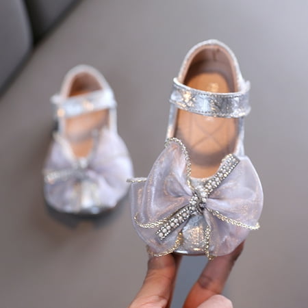 

Wodofoxo Promotion Toddler Infant Kids Baby Girls Pearl Princess Soft Leather Shoes Sandals