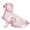 Pink, variant on Gieenan Pet Rain Rainwear Body Cover with Hat for Dog Rain-Proof Mud-Proof Raincoats for Walks and Outdoor Activity