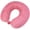 Hibiscus Terry, variant on Bliss Travel Neck Pillow Soft U-Shaped Memory Foam with Washable Cover