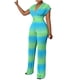 thumbnail image 1 of Mono de mujer Mamelucos Overoles Moda de verano Estampado Casual Sin mangas Sin espalda Mono con tirantes Odeerbi ODB-2, 1 of 8