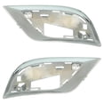 thumbnail image 4 of New Pair Of Grille Trim Compatible With Jeep Grand Cherokee Summit Grand Cherokee Overland 2017-2021 By CH1038186 CH1039186 6AH13SZ0AA 6AH13SZ0AB 6AH12SZ0AA 6AH12SZ0AB, 4 of 6