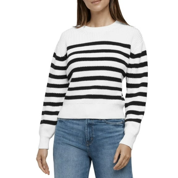 GAP Women's  Woven  Crewneck Sweater Size S