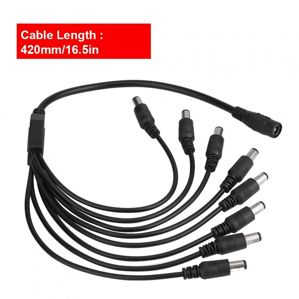 Mgaxyff Adapter Cable for CCTV Camera, Adapter Cable Extension,5.5x2