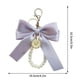 thumbnail image 3 of Fiudx Llavero con Cadena de Perlas, Elegante Diseño de Lazo y Cadena, Extensor Versátil para Correa de Bolso, Accesorio Moderno para Bolso, Regalo Elegante para Mujer, Tamaño Compacto, Fácil de Poner, 3 of 4
