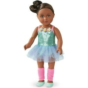 My Life As Harmony Posable 18 inch Doll, Dark Brunette Hair, Brown Eyes