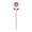 Pink, variant on Garden Wind Spinner Metal Sculpture with Stake, 45.6" Colorful Flower Windmill Outdoor Decor, Handheld Pinwheel Toy Decoration for Backyard, Patio & Yard Weather Resistant Kinetic Art, Yellow