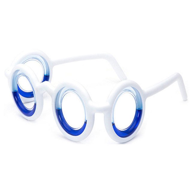 Gafas de enfermedad anti-movimiento, gafas de alivio magnético plegables portátiles ultraligeras, gafas de enfermedad anti-movimiento