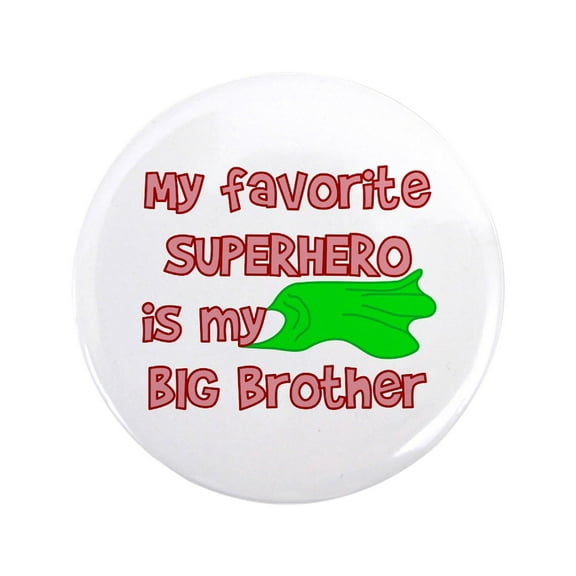 CafePress - Big Brother Superhero 3.5 Button - 3.5" Button