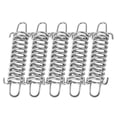 thumbnail image 1 of 5X Steel Tent Wind Rope Spring Buckle Tensioner for Secure Camping Outdoor Tools, 1 of 8