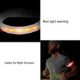 thumbnail image 4 of Armband Running Light with Reflective Arm Bands COB Bracelet 3 Light Modes Rechargeable Outdoor Glow Flashing Safety for Night Runners Jogging Walking, 4 of 5