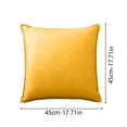 thumbnail image 3 of Outdoor Pillowcase Modern Solid Color Waterproof - Sturdy Weather-Resistant Cushion Cover, Contemporary Patio Furniture Protector, Zip Closure, JKODE, 3 of 7