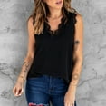 thumbnail image 2 of Sleeveless Tops For Women,Lace Sleeveless Top For Women In Summer, 2 of 7