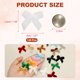 thumbnail image 2 of Uxcell 120 piezas Mini lazos de terciopelo navideños, 1.6" pequeños lazos de cinta para adornos de árbol de Navidad, guirnalda de coronas, 2 of 6