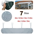 thumbnail image 3 of Toldo para Patio, bolsa de almacenamiento de invierno, cubierta impermeable con lazos para persianas enrollables retráctiles para Patio y jardín, 3 of 5