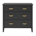 thumbnail image 2 of Little Seeds Monarch Hill Hawken 3 Drawer Dresser, Black, 2 of 4