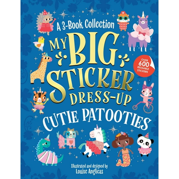 My Big Sticker Dress-Up: Cutie Patooties (Paperback)