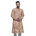 thumbnail image 3 of Atasi Kurta Imprimé pour Hommes Col Mandarin Popeline de Coton Kurta Chemise Décontractée, 3 of 7