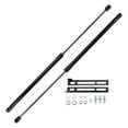thumbnail image 1 of Soportes de elevación únicos para el capó delantero de Seat Leon MK3 5F 2012-2020, resorte de gas negro con soporte de montaje, 2 Pcs, 1 of 1