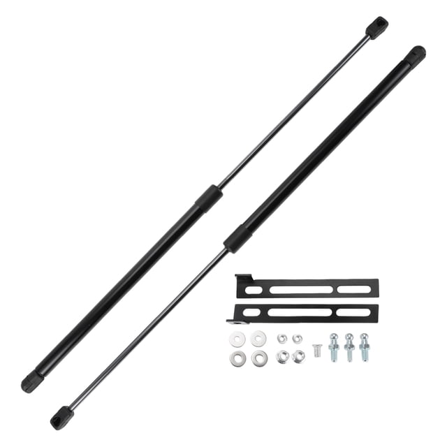 Soportes de elevación únicos para el capó delantero de Seat Leon MK3 5F 2012-2020, resorte de gas negro con soporte de montaje, 2 Pcs