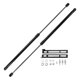 thumbnail image 1 of Soportes de elevación únicos para el capó delantero de Seat Leon MK3 5F 2012-2020, resorte de gas negro con soporte de montaje, 2 Pcs, 1 of 1