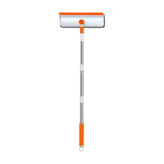 Lipstore Floor Squeegee Cleaning Mop Rotating Long Handle Scrubbing Brush Shower Scrubber