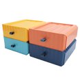 thumbnail image 4 of Ensemble de 4 Tiroirs de Rangement en Plastique Empilables pour Organisation de Bureau, 4 of 8