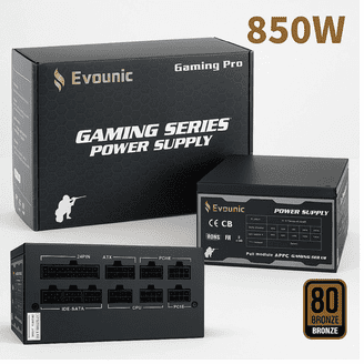 電源ユニット PCCOOLER PSU CPS YS850 850W 80Plus Gold PCCOOLER CPS YS850 Power Supply, 850W 80 Plus Gold Certified Fully