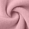 thumbnail image 6 of Atogsazn Womens Knitted Sweater Casual Loose Long Sleeve Sweaters Fall Winter Tops Outfit Clothing 02-Pink XXXL Fashion, 6 of 6