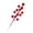 Red 12 berries, variant on 10 Pack 7.09" Red Berry Stems,Holly Berry Stems,Artificial Berry Picks