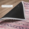 thumbnail image 6 of Addison Rugs Dream Shag Premium Machine Washable Transitional Tribal, Diamond Pink Rectangle Rug, 9' x 12', 6 of 8