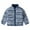 Blue Stripe, variant on XBASW Toddler Baby Polar Fleece Jackets for Boys Girls Spring Fall Warm Coat Full-Zip Hooded Outwear for Kids 2-10 Years