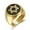 Gold color, variant on Judaism Hexagram Star of David Rings 14K Yellow Gold Mens Rings Israel Jewish Jewelry Birthday Gift