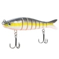 thumbnail image 2 of Cebos TARUOR 140mm Multi articulado Swimbait realista 8 segmentos pesca Swimbait Minnow señuelos art Taruor Cebos, 2 of 7