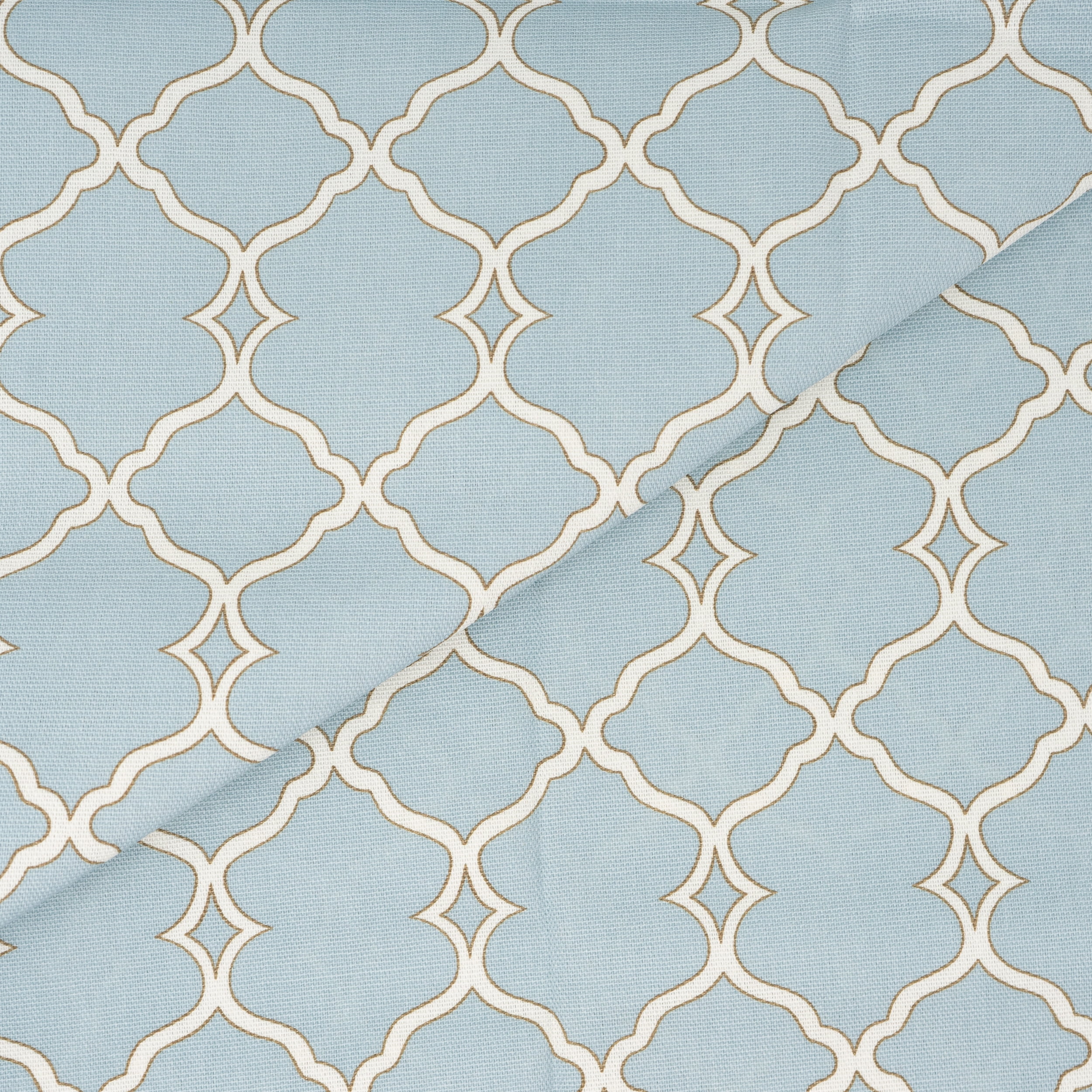 Waverly Inspirations 2 Yard Cut 100% Cotton Duck Print Fabric Gateway-Spa, 45" Wide for Quilting & Sewing