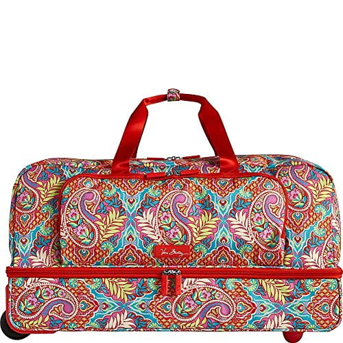 vera bradley rolling duffel bag