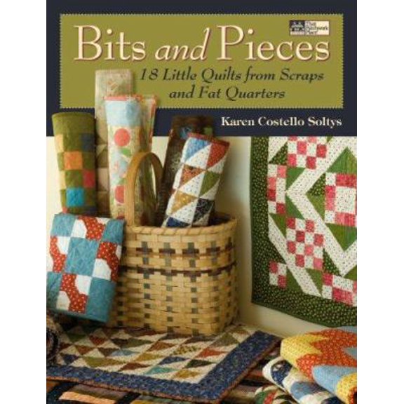 Pre-Owned Bits and Pieces: 18 Small Quilts from Fat Quarters and Scraps (Paperback) 1564777383 9781564777386