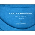 thumbnail image 3 of Lucky Brand Womens Printed T-Shirt,Blue Bird,X-Large, 3 of 3